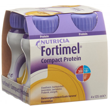 Fortimel Compact Protein Banana 4 x 125 ml