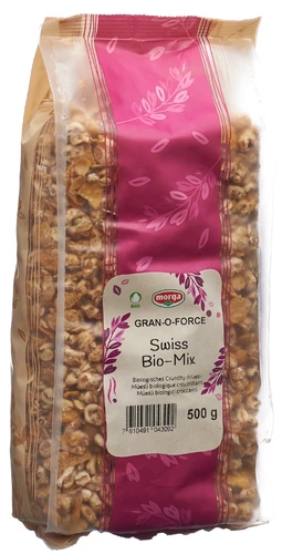 GRANOFORCE Miscela svizzera biologica senza nodi di zucchero 500g