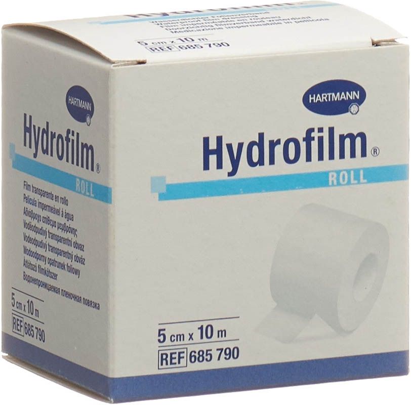 ROTOLO IDROFILM Pellicola di medicazione per ferite 5cmx10m trasparente