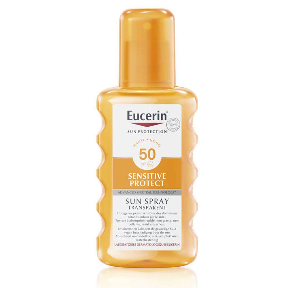 EUCERIN SUN Spray Corpo Sensitive Protect Trasparente SPF50 Fl 200ml