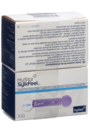 MyStar SylkFeel lancette 33G 2 x 100 pezzi
