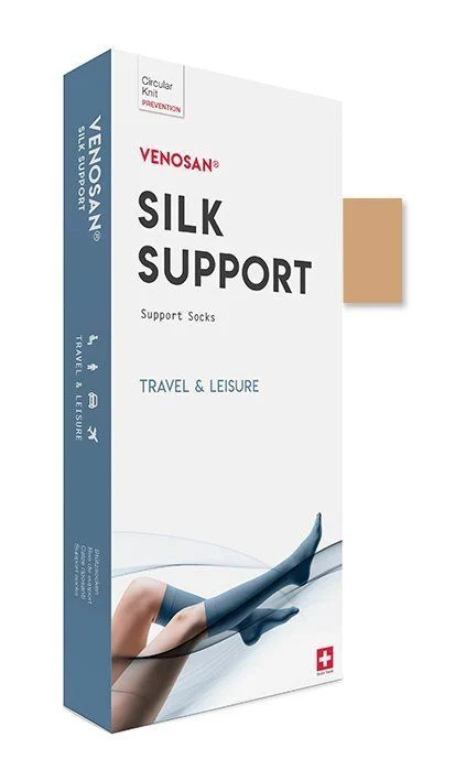VENOSAN SILK A-D Calze di sostegno S beige 1 paio