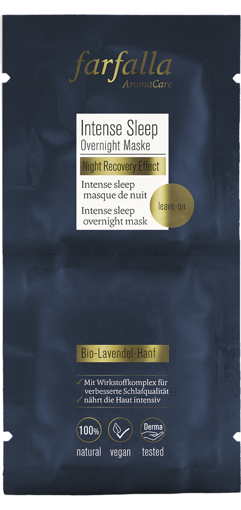 FARFALLA Maschera da notte sonno intenso 2 x 3,5 ml