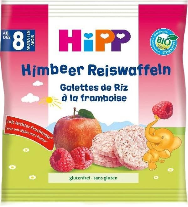 Hipp Gallette di riso al lampone Btl 30g
