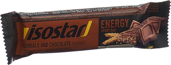 Barretta energetica Isostar al cioccolato 35g