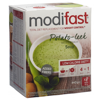 Modifast Zuppa di patate e porri 8 x 55g