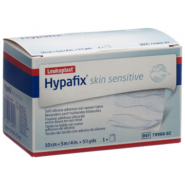 Hypafix Silicone sensibile alla pelle 10cmx5m