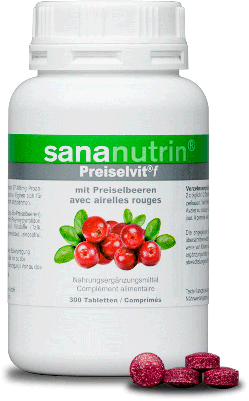 sananutrin® Preiselvit f compresse 300 pezzi