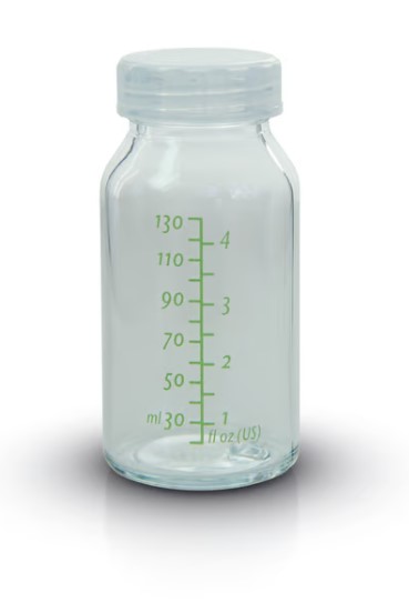 ardo BOTTIGLIA DI VETRO Bottiglia di vetro 130ml per cliniche