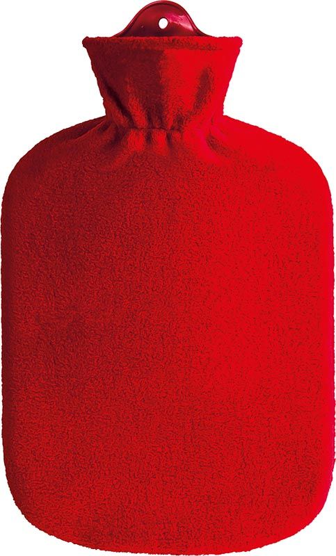 SÄNGER borsa dell'acqua calda da 2l in pile rosso