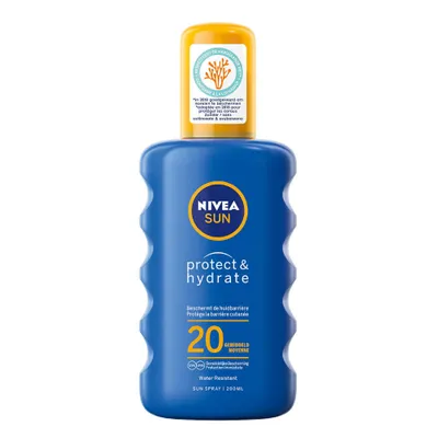Nivea Sun Protect & Moisture spray solare nutriente SPF 20 200ml