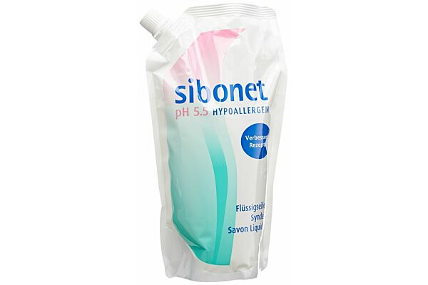 Ricarica di sapone liquido Sibonet pH 5,5 ipoallergenico 500ml