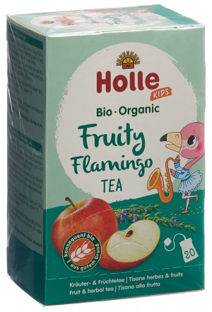 Holle Fenicottero Fruttato Tisana e Frutta Biologica 20 Btl 1,8g