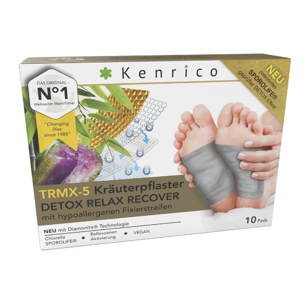 KENRICO cerotti alle erbe TRMX-5 DETOX 10 pezzi