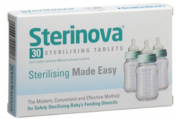 Sterinova disinfettante per il settore alimentare e dei mangimi compresse effervescenti 500mg 30 pezzi