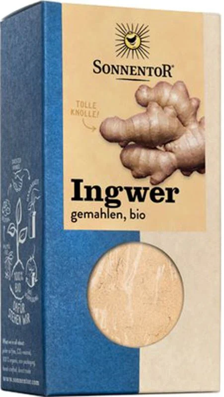 SONNENTOR Zenzero macinato BIO Btl 30g