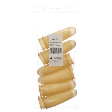 Sanor anello da dito in lattice misura 6 in polvere leggera Btl 12 pz.