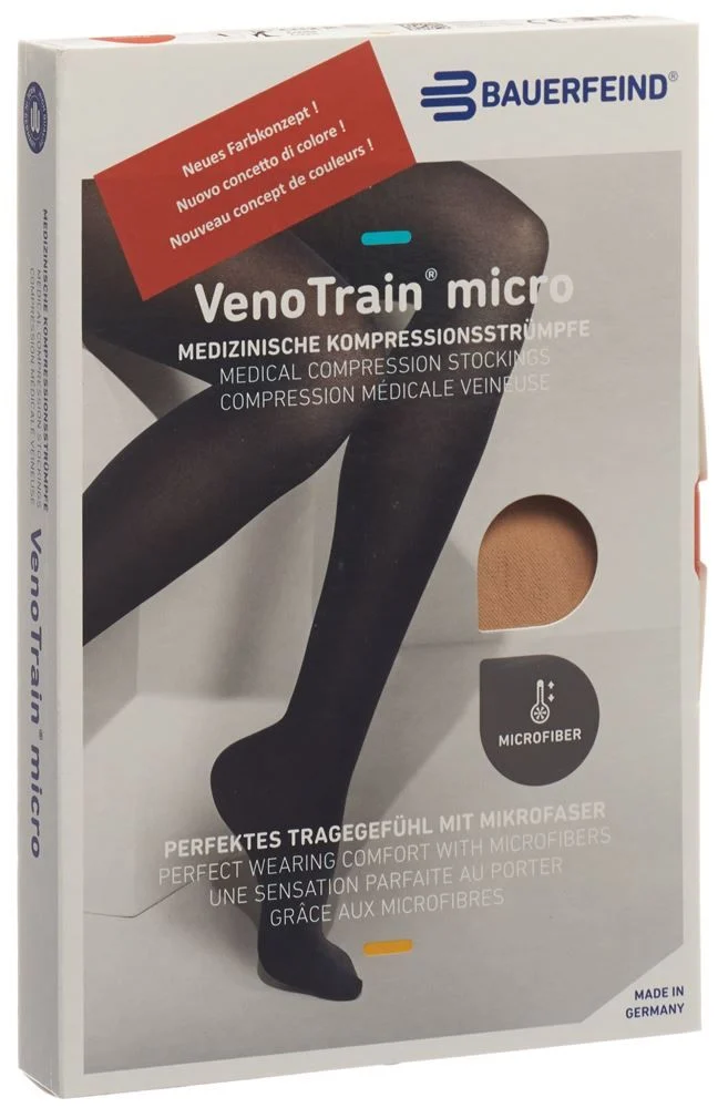 Bauerfeind VT MICRO AD KKL2 XL p/l piede aperto crema 1 paio