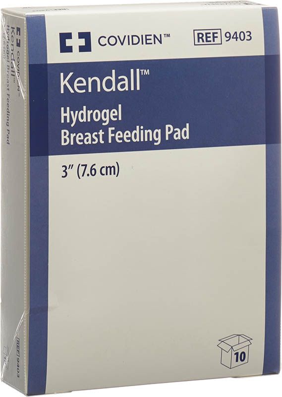 KENDALL Cuscinetto per l'allattamento al seno in idrogel 5 x 2 pezzi