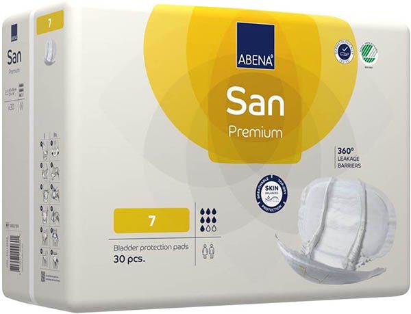Abena San Premium 7 giallo 30 pezzi