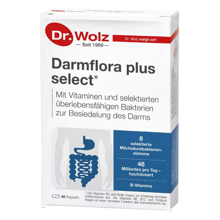 DR. WOLZ Darmflora Plus Select Kapseln 40 Stück