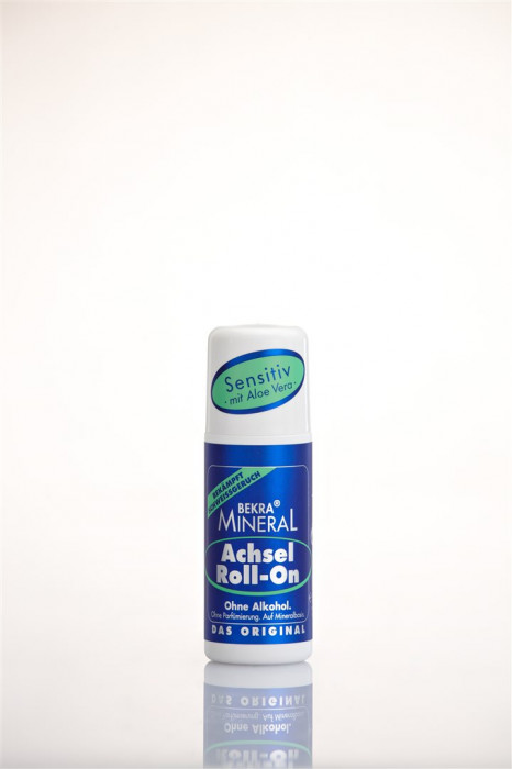 BEKRA MINERAL Deodorante per ascelle sensibili Roll-On 50ml