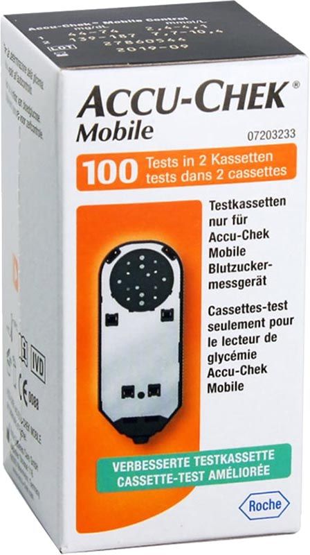 Accu-Chek Mobile Tests 2 x 50 pezzi