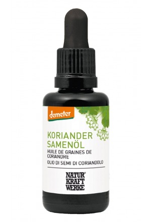 NATURKRAFTWERKE Olio di semi di coriandolo Demeter 30ml