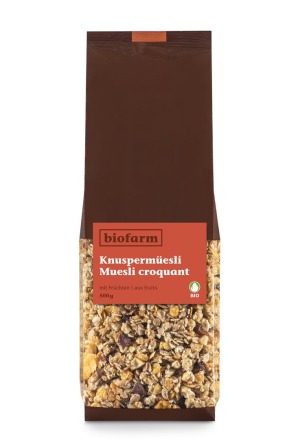 Biofarm Frutta croccante Muesli Bud Btl 500g