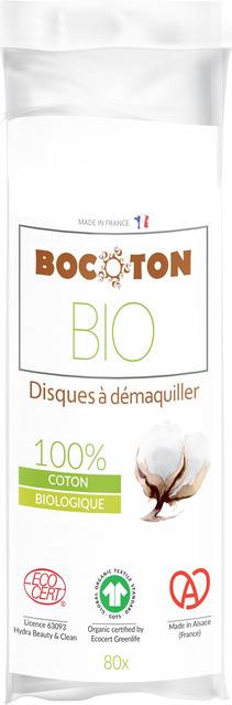 Bocoton tamponi di cotone rotondi 80 pezzi