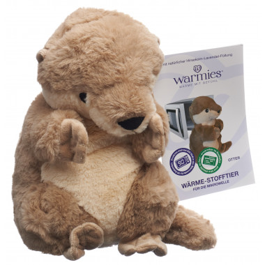 Warmies caldo peluche lontra imbottitura lavanda confezione rimovibile