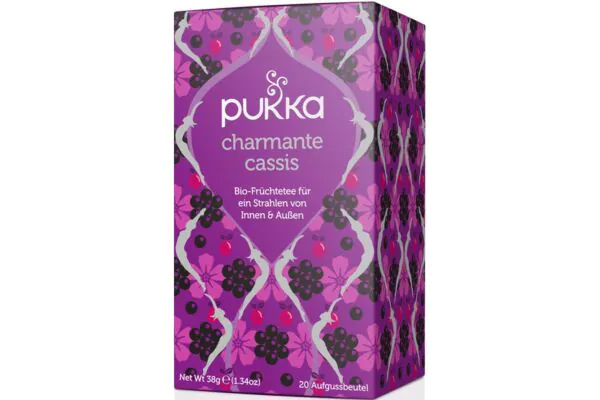 Pukka Secret de Cassis Thé bio Btl 20 pezzi