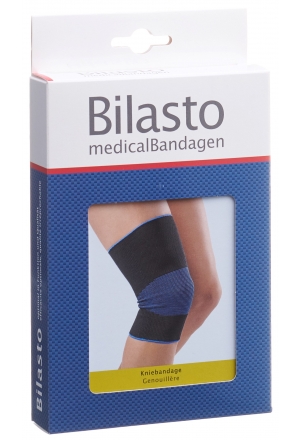 BILASTO ginocchiera M nero/blu