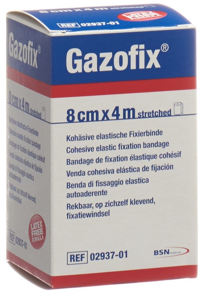 GAZOFIX benda di fissaggio kohä 8cmx4m skinf latexf free