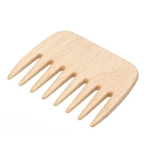 Pettine tascabile HERBA in legno di faggio certificato FSC