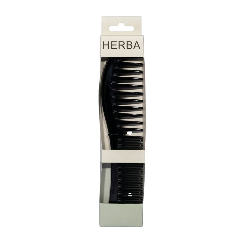 Pettine HERBA in gomma dura