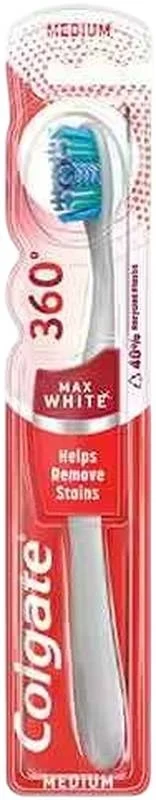 Spazzolino Colgate 360° White Expert Medio
