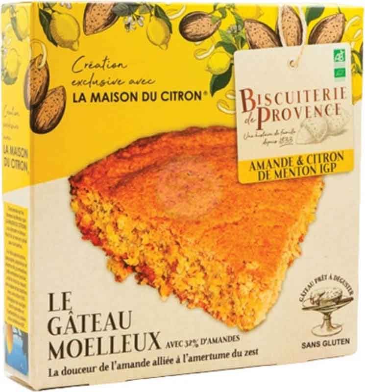 BISCUITERIE Torta morbida Mand Zitr gf Biologico 225g
