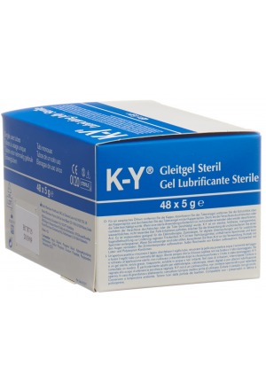 K Y Jelly Lubrificante sterile 48 x 5 g