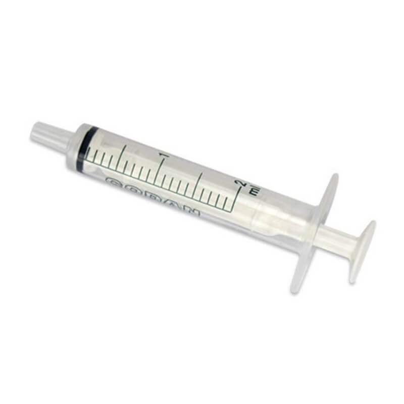 Siringa monouso Codan 2ml Luer centrica 100 pezzi