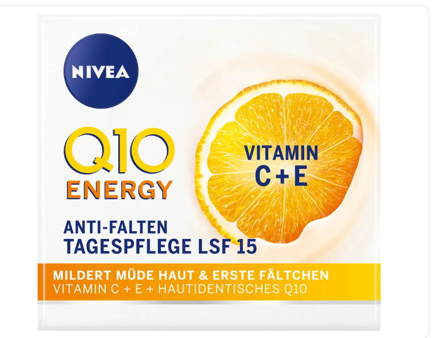 Nivea Q10 Energy Crema giorno antirughe SPF15 50ml