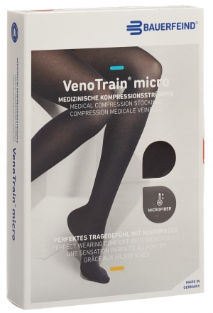 Bauerfeind VT MICRO AT KKL2 S n/l punta chiusa nero