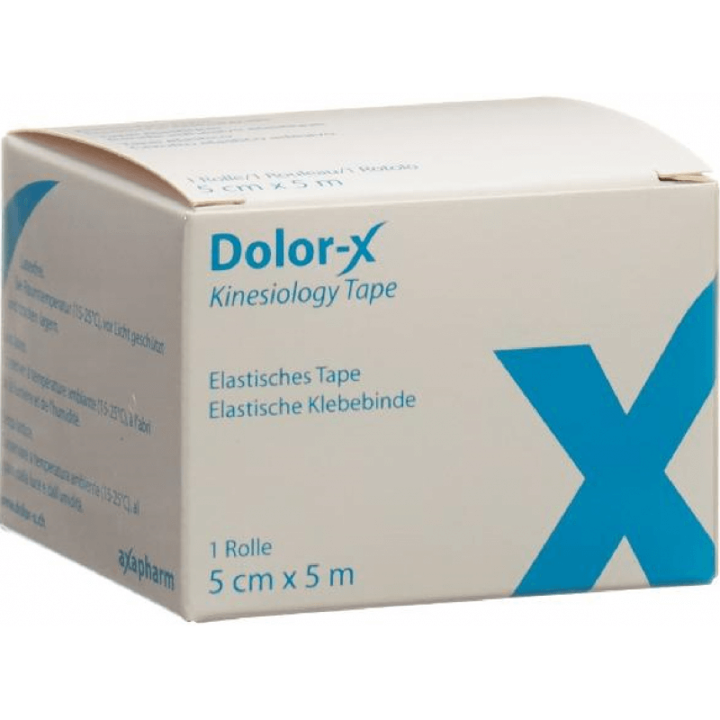 Nastro kinesiologico Dolor-X 5cmx5m blu
