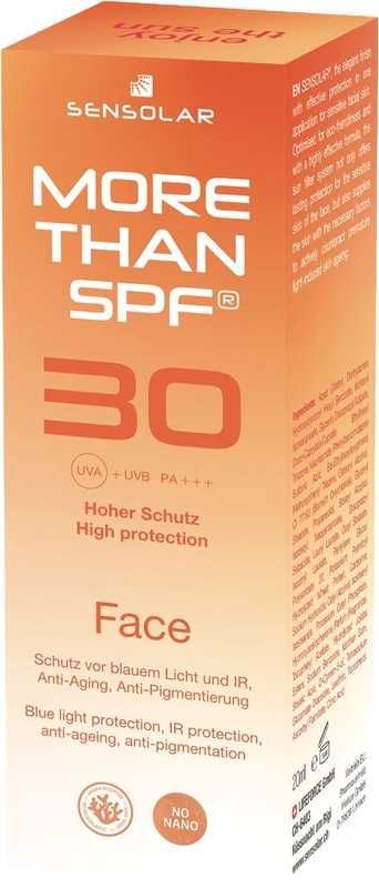 SENSOLAR Face more than Face Crema antietà SPF30 20ml
