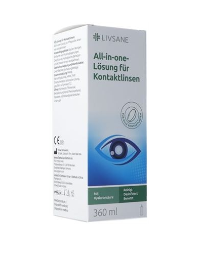 Livsane soluzione all-in-one per lenti a contatto 360ml