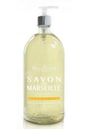 Sapone liquido BeauTerra Marsiglia surgras Mandorla Disp 1000ml