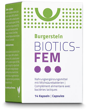 BURGERSTEIN Biotics-FEM Capsule 14 Capsule