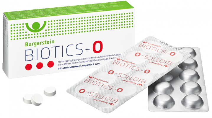 BURGERSTEIN Biotics-O Compresse 30 pezzi