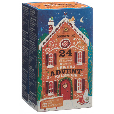 Calendario dell'Avvento Sonnentor Spezie Tedesco BIO 24 pezzi