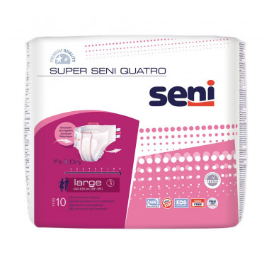 Seni Optima Quatro L Btl 10 pezzi